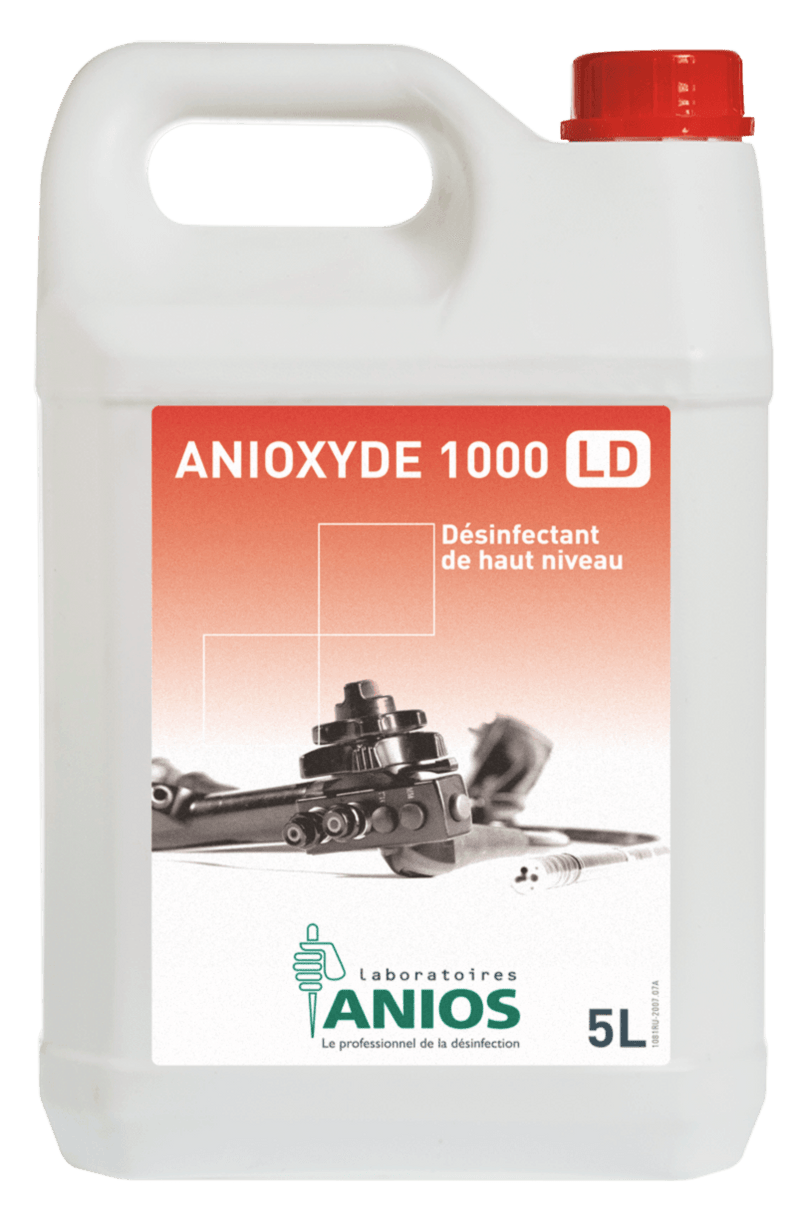 Anioxyde 1000 - Désinfectant de Haut Niveau - Bidon de 5 L + activateur