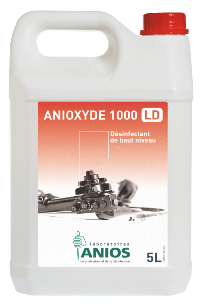 Anioxyde 1000 - Désinfectant de Haut Niveau - Bidon de 5 L + activateur