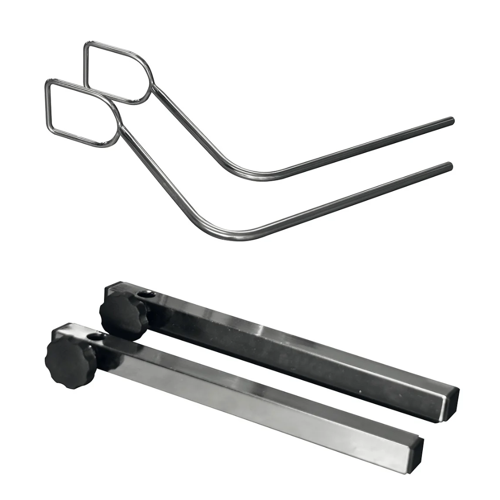 Étaux et étriers pour Divan Vog médical 2 plans