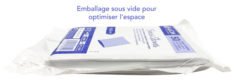 Gants de toilette non tissé Sensigloves