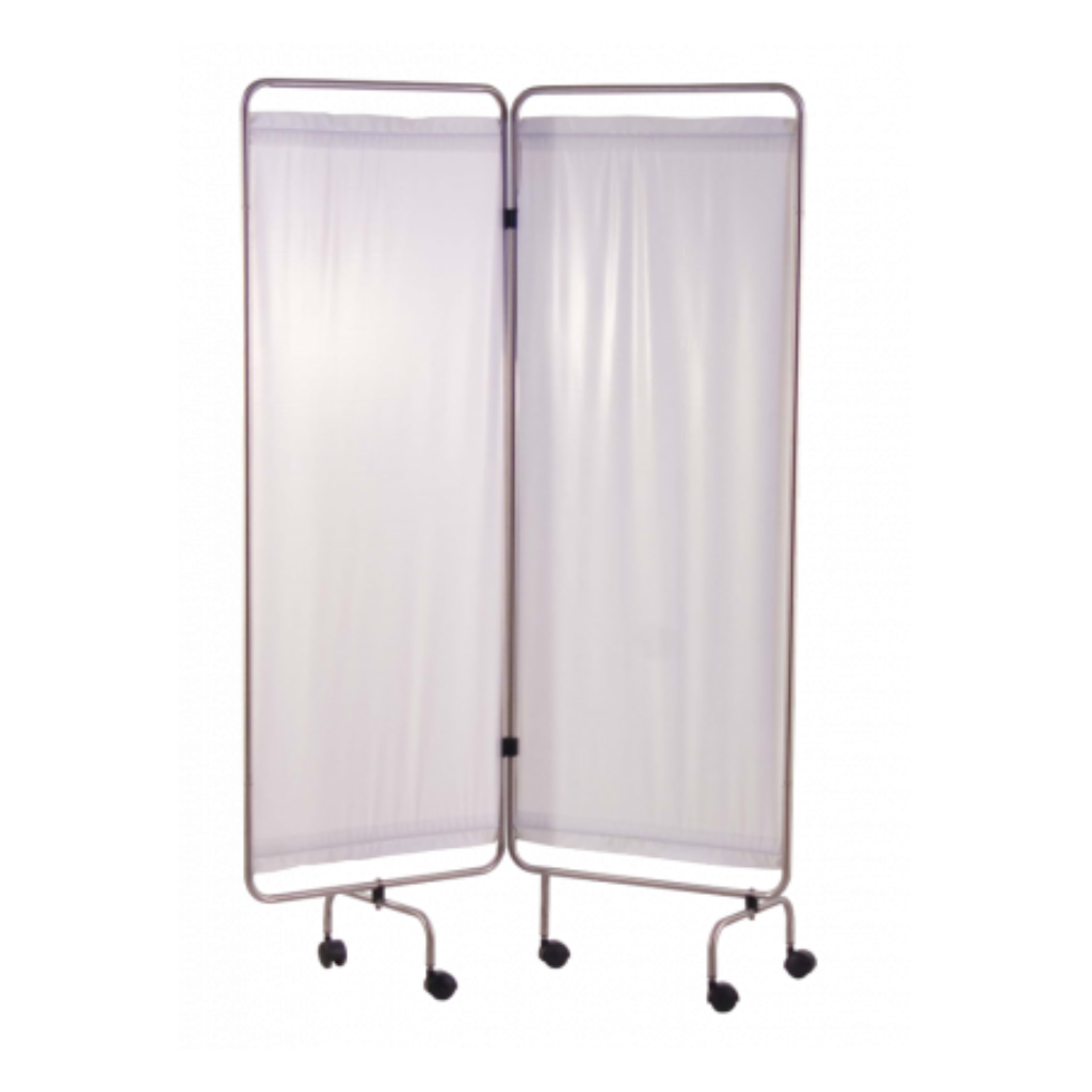 Paravent en inox blanc Holtex+