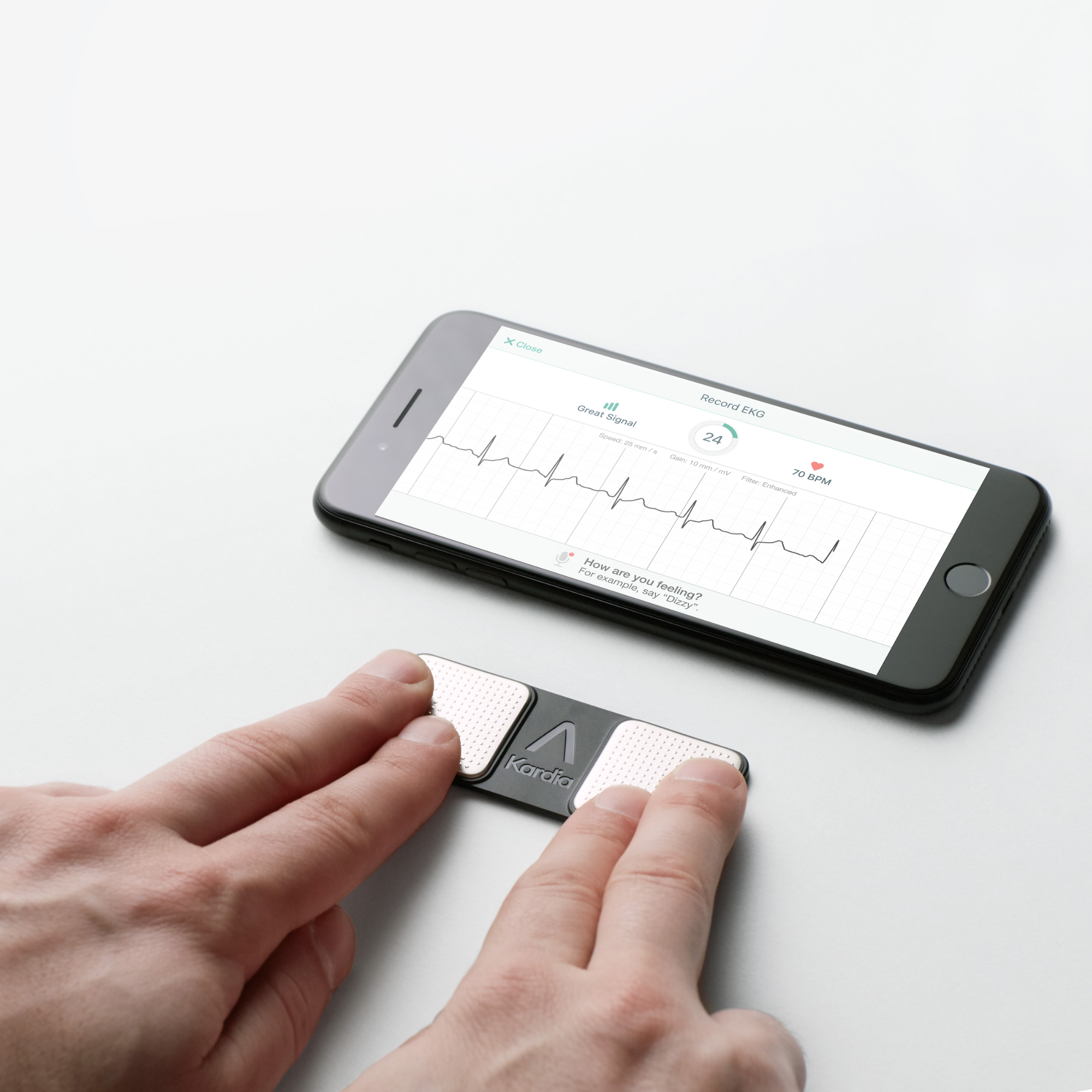 Electrocardiographe ECG KardiaMobile - Omron