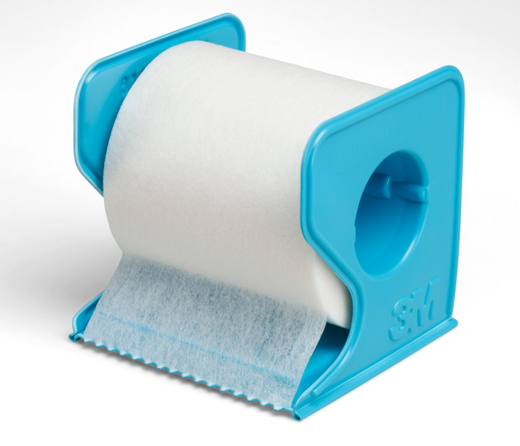 Sparadrap 3M™ Micropore™ non tissé sur dévidoir - 9,14 m