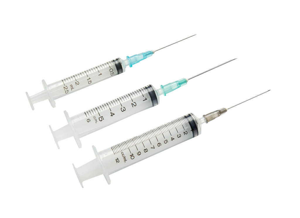 Seringue Terumo avec aiguille - Boite de 100