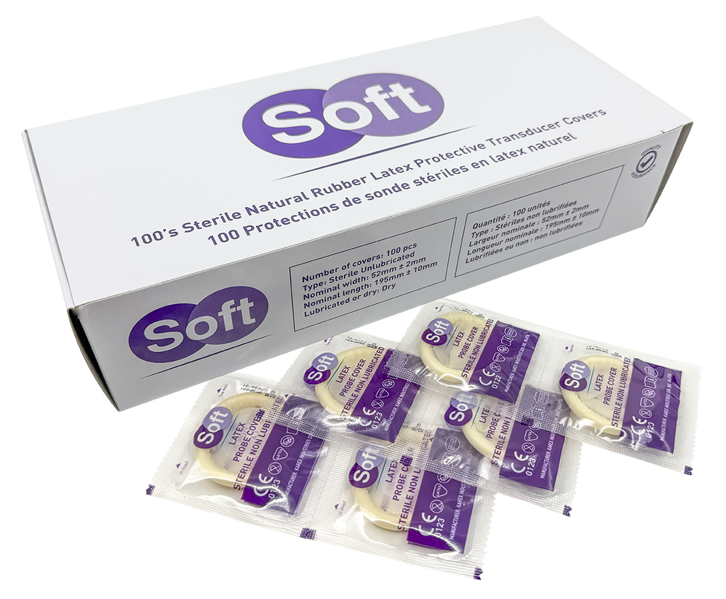 Protection de sondes stérile, latex, non lubrifiée - Boîte de 100