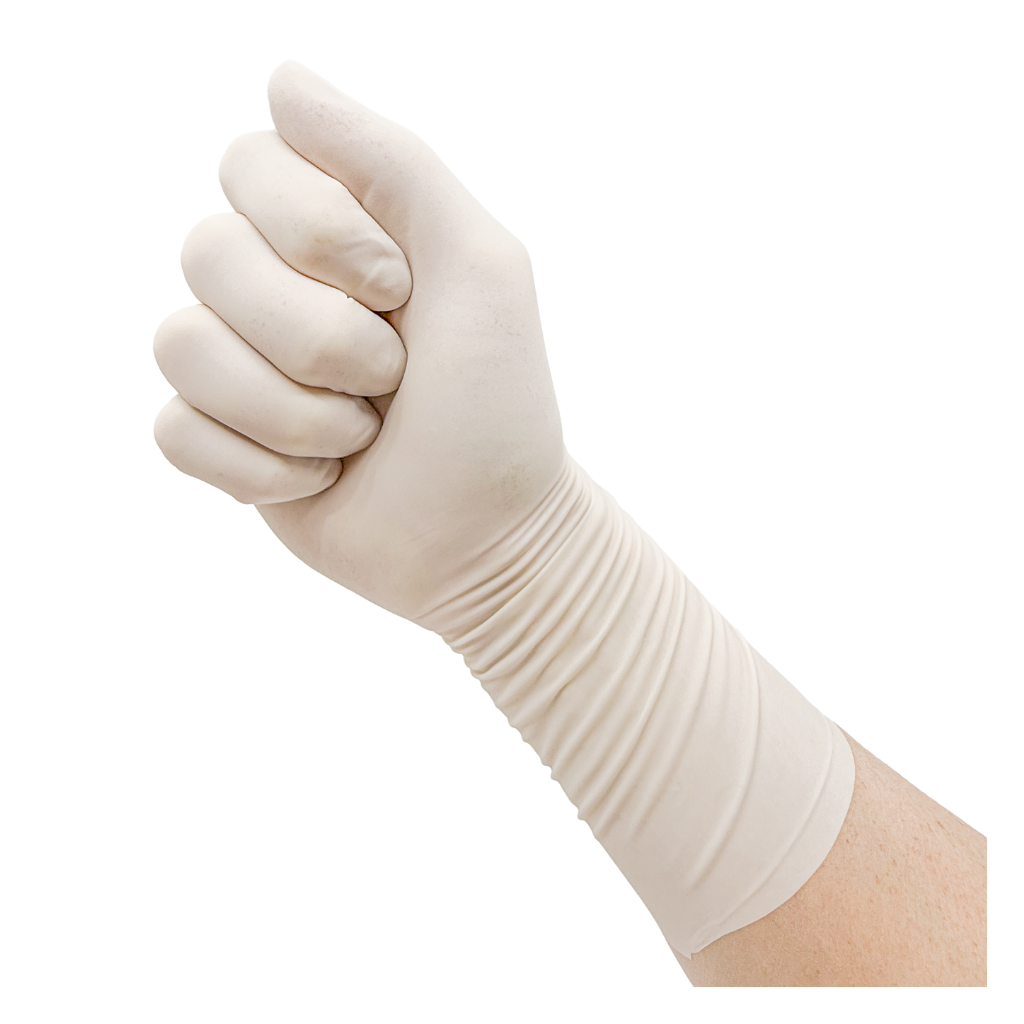 Gants stériles Precinium en latex poudré - Boîte de 50 paires