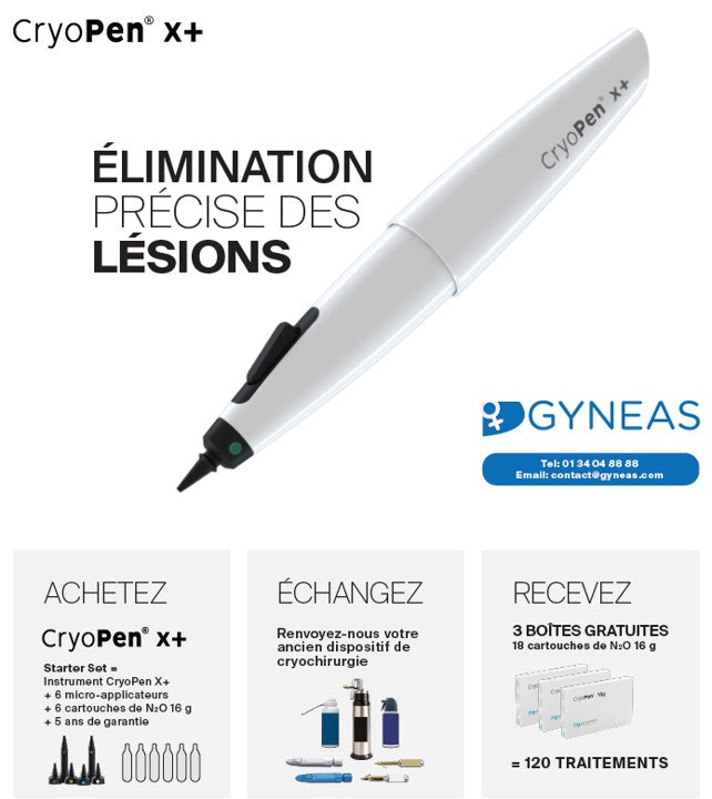 CryoPen X+ Appareil de cryothérapie avec protoxyde d'azote