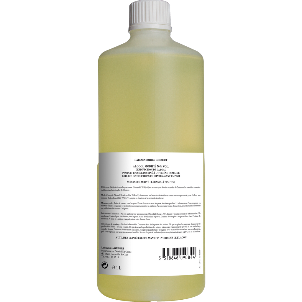 Alcool modifié 70% Phy - Gilbert