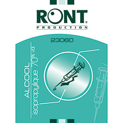 Lingettesimprégnés Alcool 70% Ront