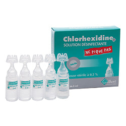 Chlorhéxidine Digluconate désinfectant cutané-[Contenance :Boîte de 10 doses de 5 ml ]