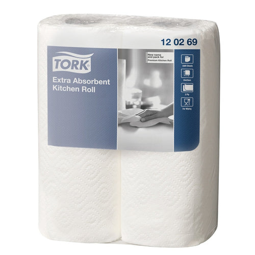 Essuie-tout extra absorbant Tork - Colis de 24 rouleaux