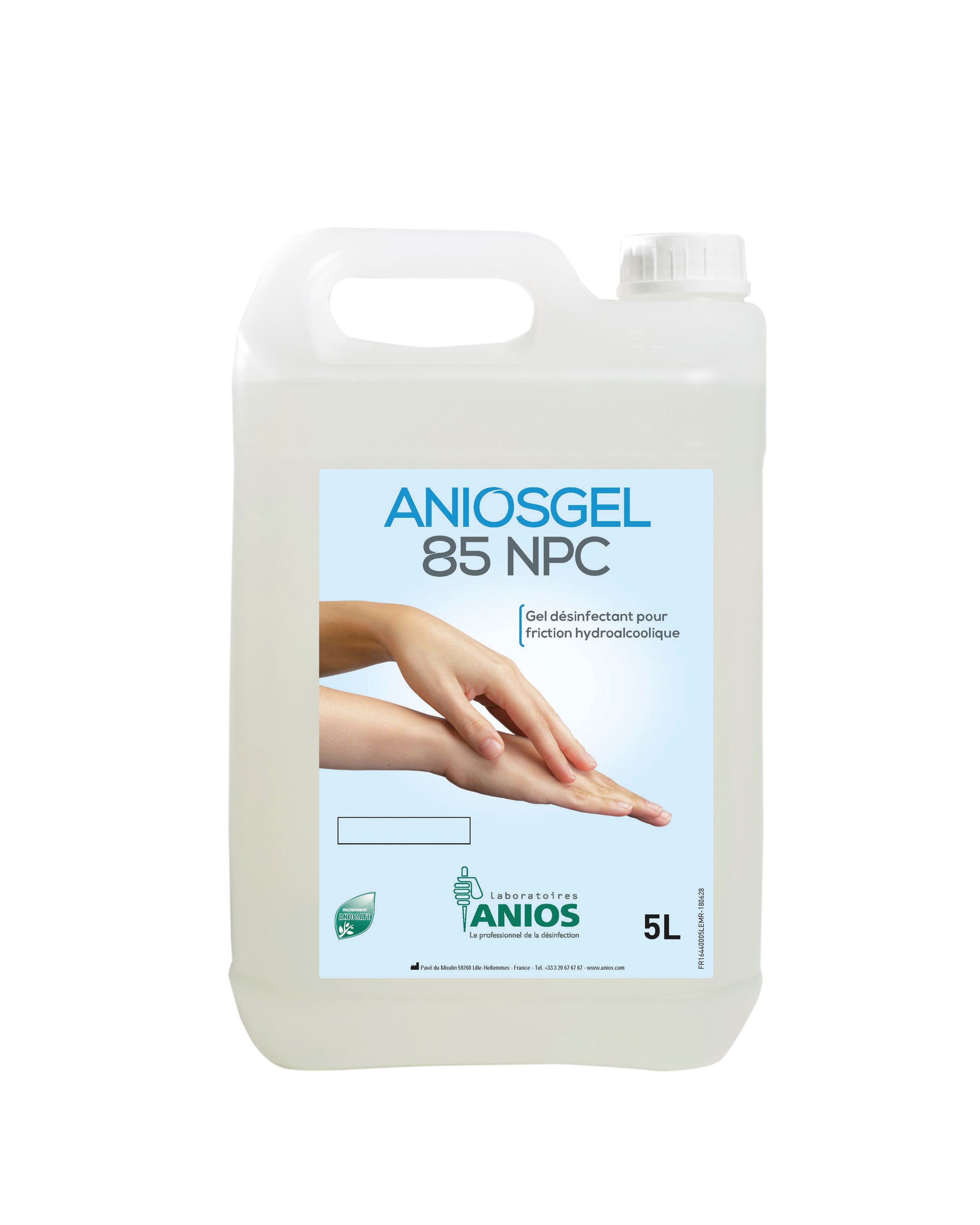 Gel hydroalcoolique - Anios Gel 85 NPC