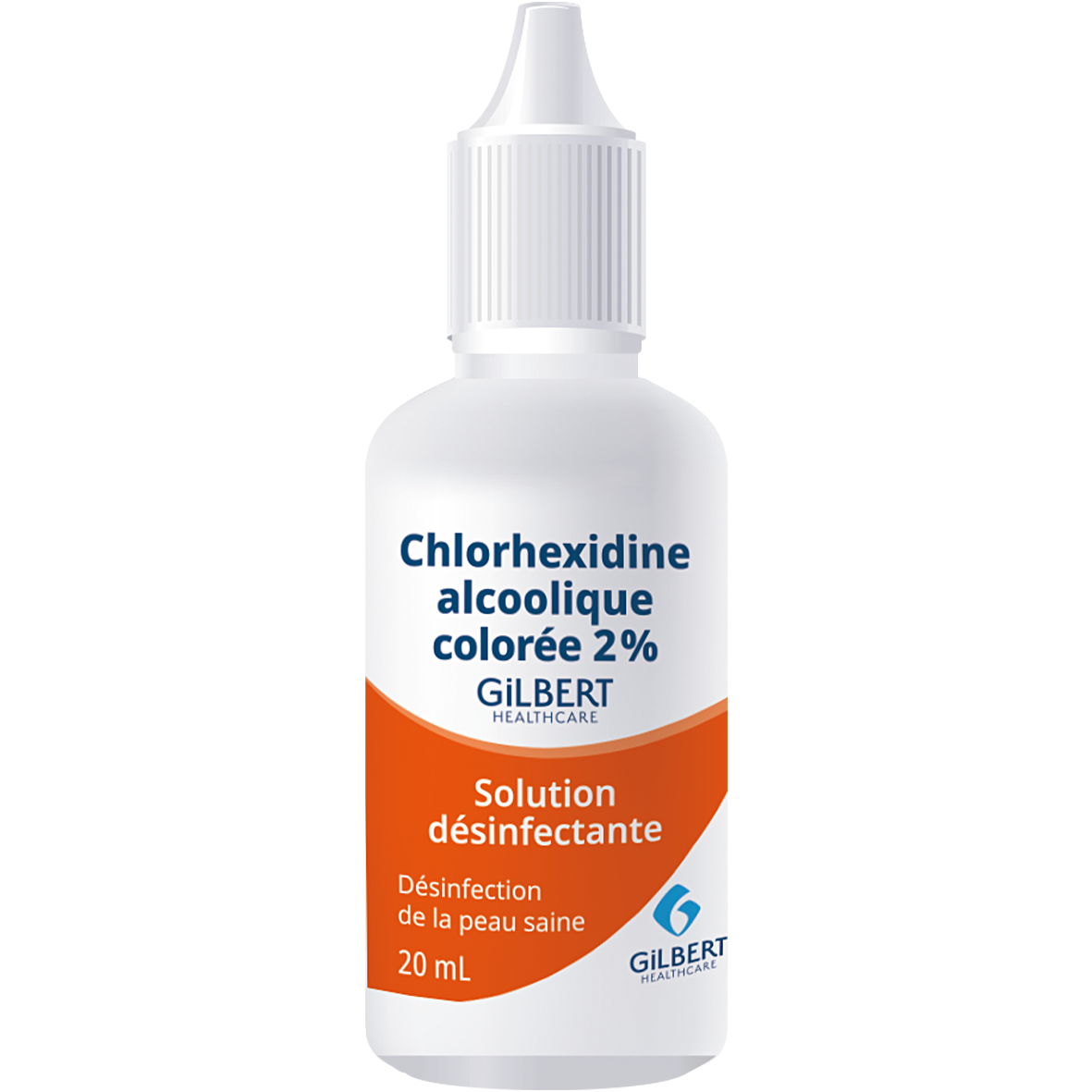 Chlorhexidine alcoolique colorée 2% Gilbert