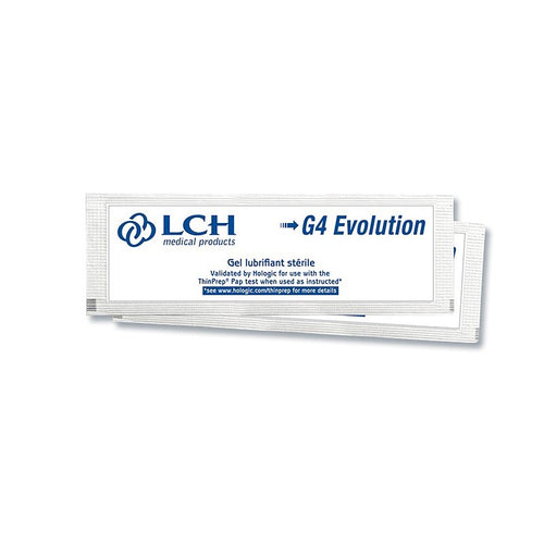 Gel lubrifiant stérile G4 Evolution - Boîte de 144 sachets - Sachet de 5g