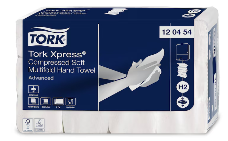 Essuie-mains H2 Tork Xpress®