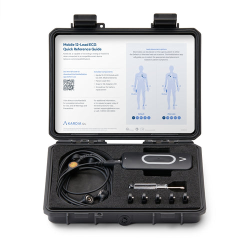 Electrocardiographe ECG KardiaMobile 12L Omron