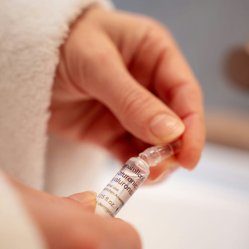 Ampoules d’acide hyaluronique Demaroller - Boîte de 7 ampoules