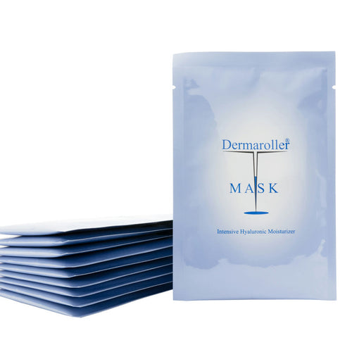 Masque bleu visage Dermaroller - Boîte de 5 masques